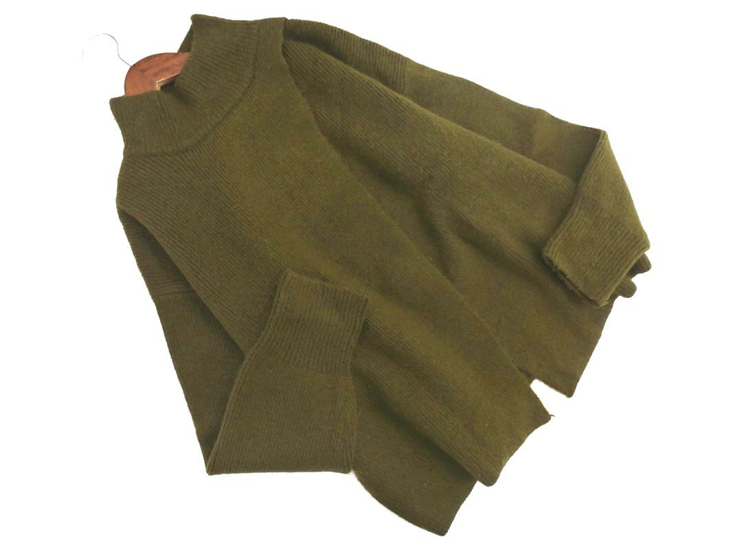 LOWRYS FARM ローリーズファーム ハイネック ニット セーター sizeF/カーキ ◇■ ☆ ekc0 レディース【USED】【中古】【古着】【ブランド古着買取・販売ABJ】