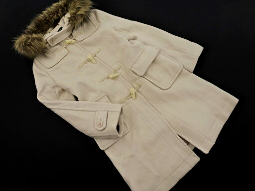 rienda リエンダ フェイクファー ダッフル コート sizeM/ライトベージュ ◇■ ☆ fac8 レディース【USED】【中古】【古着】【ブランド古着買取・販売ABJ】 rienda リエンダ フェイクファー ダッフル コート sizeM/ライトベージュ ◇■ ☆ fac8 レディース【USED】【中古】【古着】【ブランド古着買取・販売ABJ】