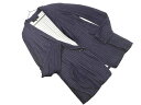 UNTITLED アンタイトル ストライプ テーラード ジャケット size2/紺 ◇■ ☆ fib1 レディース【USED】【中古】【古着】【ブランド古着買取・販売ABJ】|詳細画像