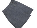 MICHAEL KORS マイケルコース ウール混 巻き ラップ スカート size6/グレー ◇■ ☆ ejc5 レディース【USED】【中古】【古着】【ブランド古着買取・販売ABJ】(4)