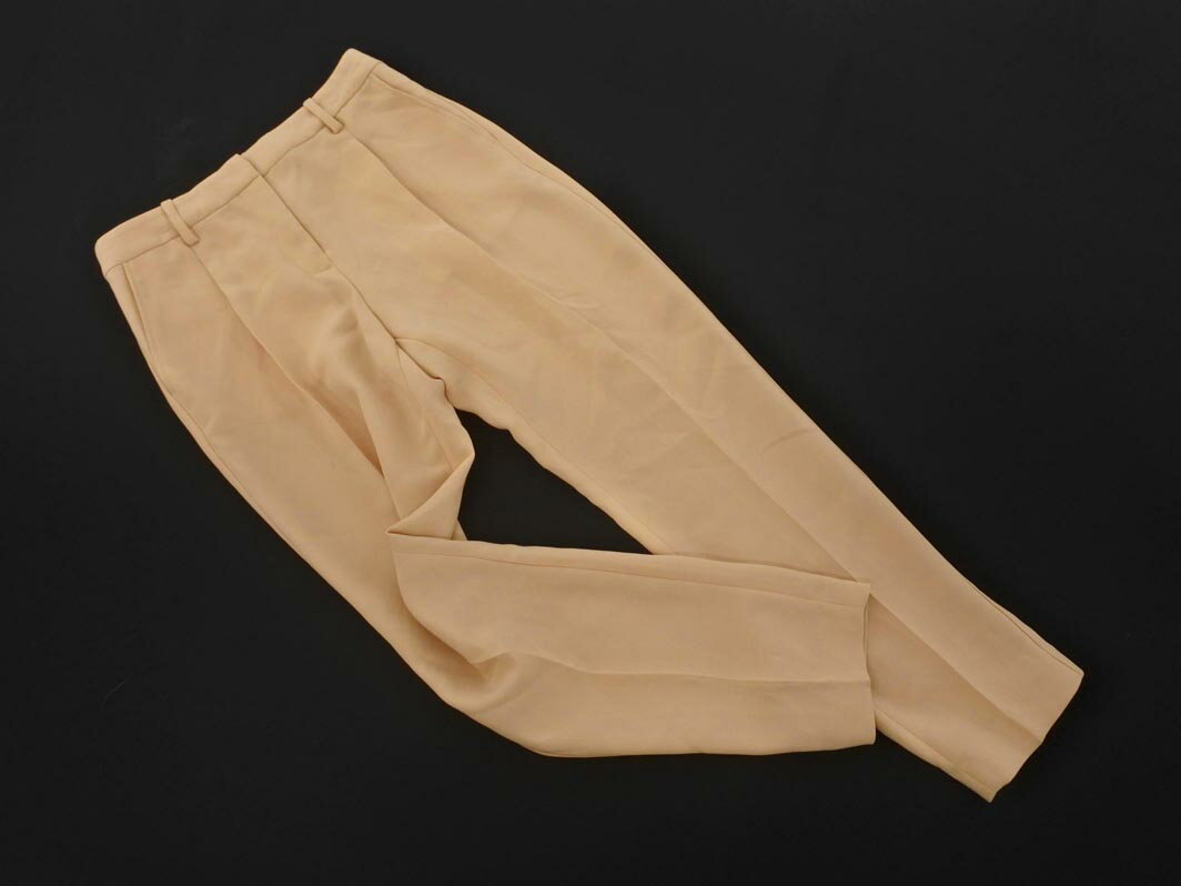 PLST プラステ タック テーパード パンツ sizeL/ベージュ ■◇ ☆ fhb9 レディース【USED】【中古】【古着】【ブランド古着買取・販売ABJ】