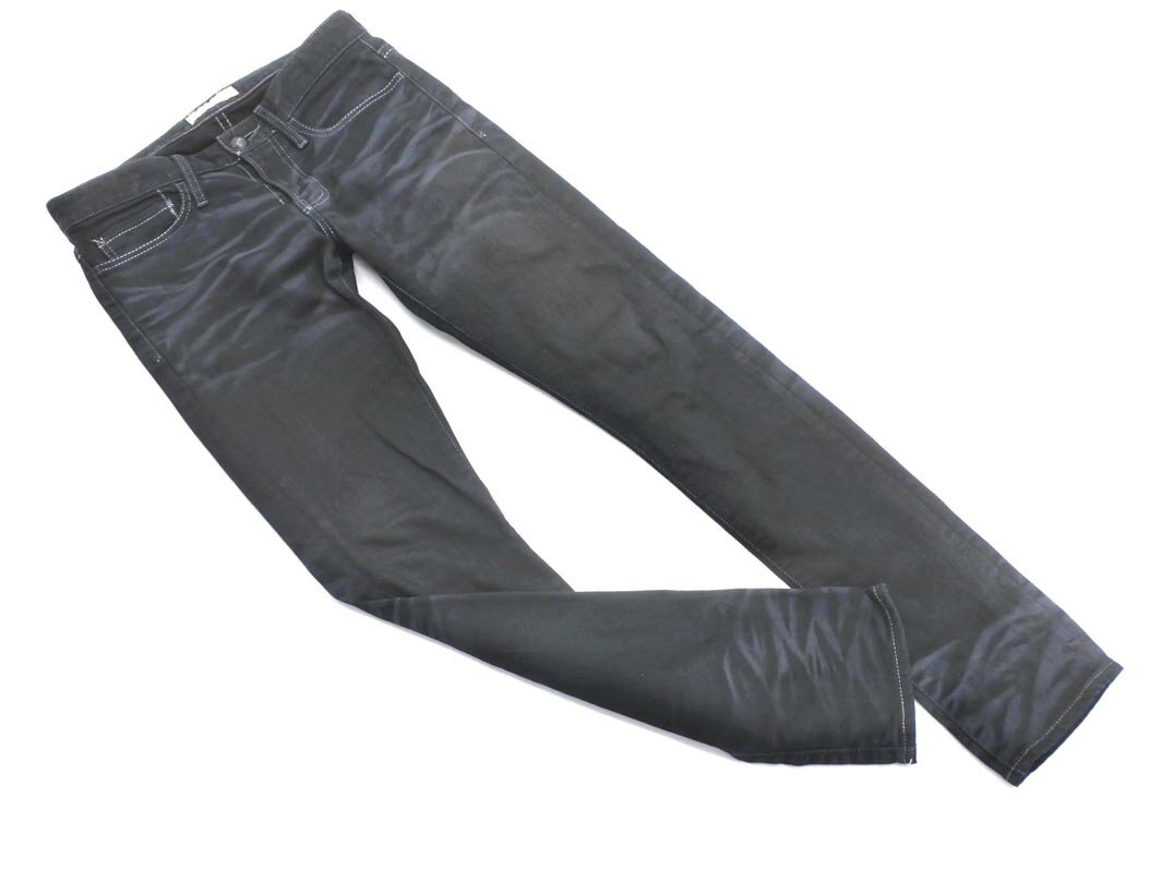 VANQUISH ヴァンキッシュ デニムパンツ size28/黒 ■■ ☆ ffc5 メンズ【USED】【中古】【古着】【ブランド古着買取・販売ABJ】