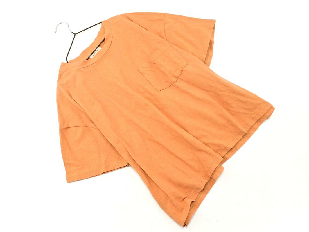 ネコポスOK SM2 サマンサモスモス ワイド幅 カットソー sizeF/ベージュ ■◆ ☆ fdb8 レディース【USED】【中古】【古着】【ブランド古着買取・販売ABJ】