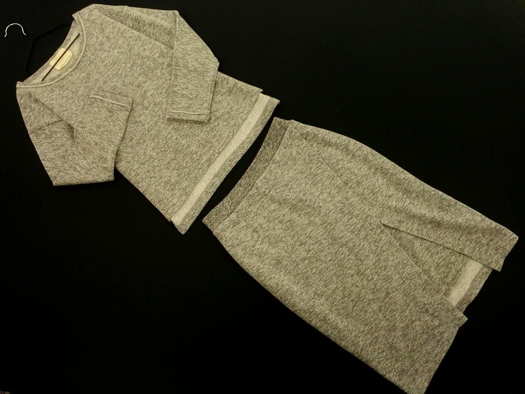 BARNYARDSTORM バンヤードストーム スウェット セットアップ size0/グレー ◇■ ☆ ela9 レディース【USED】【中古】【古着】【ブランド古着買取・販売ABJ】