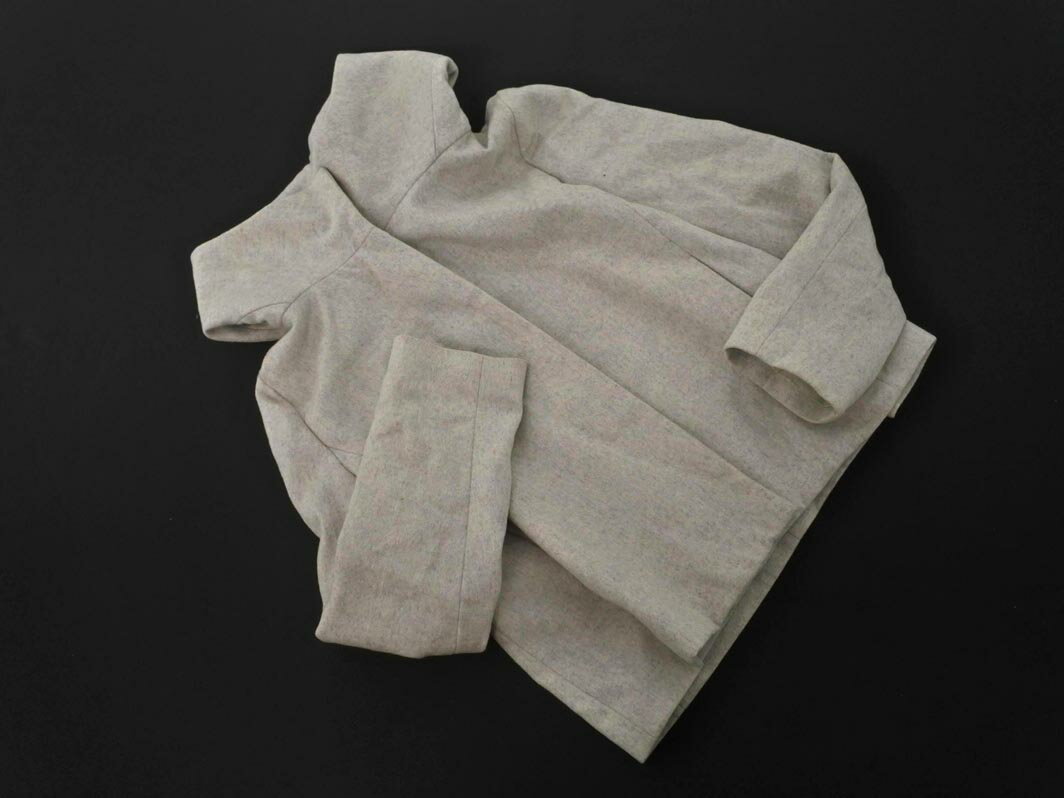 UNTITLED アンタイトル ウール100% フード ジャケット size2/グレー ◇■ ☆ fhc6 レディース【USED】【中古】【古着】【ブランド古着買取・販売ABJ】