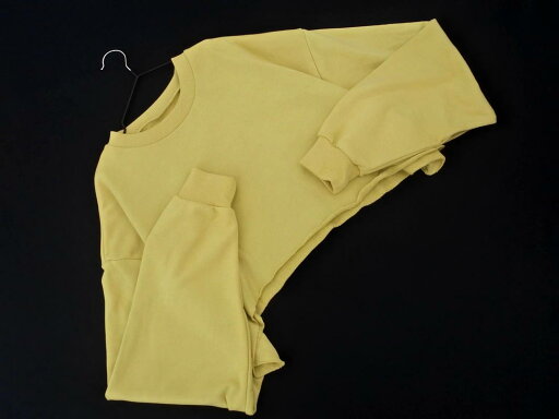 GRL グレイル クロップド トレーナー スウェット sizeF/黄 ◇■ ☆ ekc5 レディース【USED】【中古】【古着】【ブランド古着買取・販売ABJ】 GRL グレイル クロップド トレーナー スウェット sizeF/黄 ◇■ ☆ ekc5 レディース【USED】【中古】【古着】【ブランド古着買取・販売ABJ】