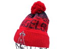 New Era ニューエラ AMERICAN LEAGUE ロゴ ニット帽 赤 ◇■ ☆ fbb1 メンズ【USED】【中古】【古着】【ブランド古着買取・販売ABJ】(4)