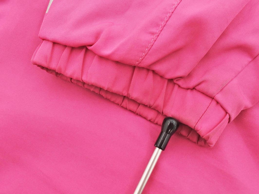 adidas アディダス ロゴ 裏起毛 ジャケット sizeM/ピンク ■◇ ☆ fgb1 レディース【USED】【中古】【古着】【ブランド古着買取・販売ABJ】