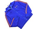 adidas アディダス ジャージー ジップアップ パーカー sizeM/青 ■◇ ☆ fcb4 メンズ【USED】【中古】【古着】【ブランド古着買取・販売AB...