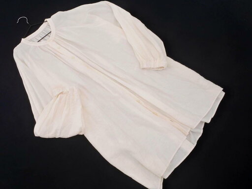 LOWRYS FARM ローリーズファーム バンドカラー シャツ チュニック ワンピース sizeF/アイボリー ■◇ ☆ elb2 レディース【USED】【中古】【古着】【ブランド古着買取・販売ABJ】 LOWRYS FARM ローリーズファーム バンドカラー シャツ チュニック ワンピース sizeF/アイボリー ■◇ ☆ elb2 レディース【USED】【中古】【古着】【ブランド古着買取・販売ABJ】