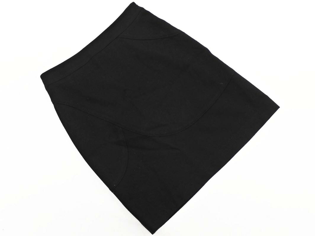 BEAMS LIGHTS ビームスライツ アンゴラ混 Aライン 台形 スカート size36/黒 ◇■ ☆ fkb8 レディース【USED】【中古】【古着】【ブランド古着買取・販売ABJ】