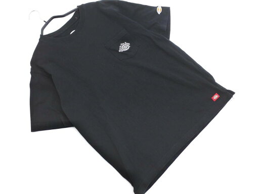 ネコポスOK Dickies ディッキーズ 刺繍 ポケット Tシャツ sizeM/黒 ■◆ ☆ fdc4 メンズ【USED】【中古】【古着】【ブランド古着買取・販売ABJ】 ネコポスOK Dickies ディッキーズ 刺繍 ポケット Tシャツ sizeM/黒 ■◆ ☆ fdc4 メンズ【USED】【中古】【古着】【ブランド古着買取・販売ABJ】