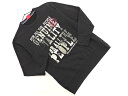 EDWIN エドウィン プリント トレーナー スウェット sizeL/黒 ◇■ ☆ ejc4 メンズ【USED】【中古】【古着】【ブランド古着買取・販売ABJ】