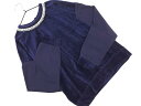 COCODEAL ココディール ベロア シフォン 袖 パール ブラウス カットソー size2/紺 ◇■ ☆ fcc6 レディース【USED】【中古】【古着】【ブランド古着買取・販売ABJ】(4)
