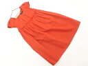JILLSTUART ジルスチュアート フレンチスリーブ タック ワンピース size2/赤 ■◆ ☆ fha4 メンズ【USED】【中古】【古着】【ブランド古着買取・販売ABJ】(4)