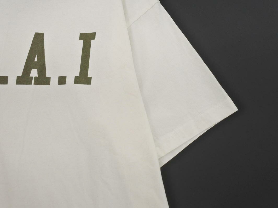 ALPHA INDUSTRIES アルファインダストリーズ プリント Tシャツ sizeXL/白 ■◆ ☆ fgc3 メンズ【USED】【中古】【古着】【ブランド古着買取・販売ABJ】