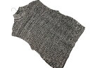 AZUL BY MOUSSY アズールバイマウジー ミックス編み ニット ベスト sizeM/黒x白 ◇■ ☆ fcc5 メンズ【USED】【中古】【古着】【ブ...