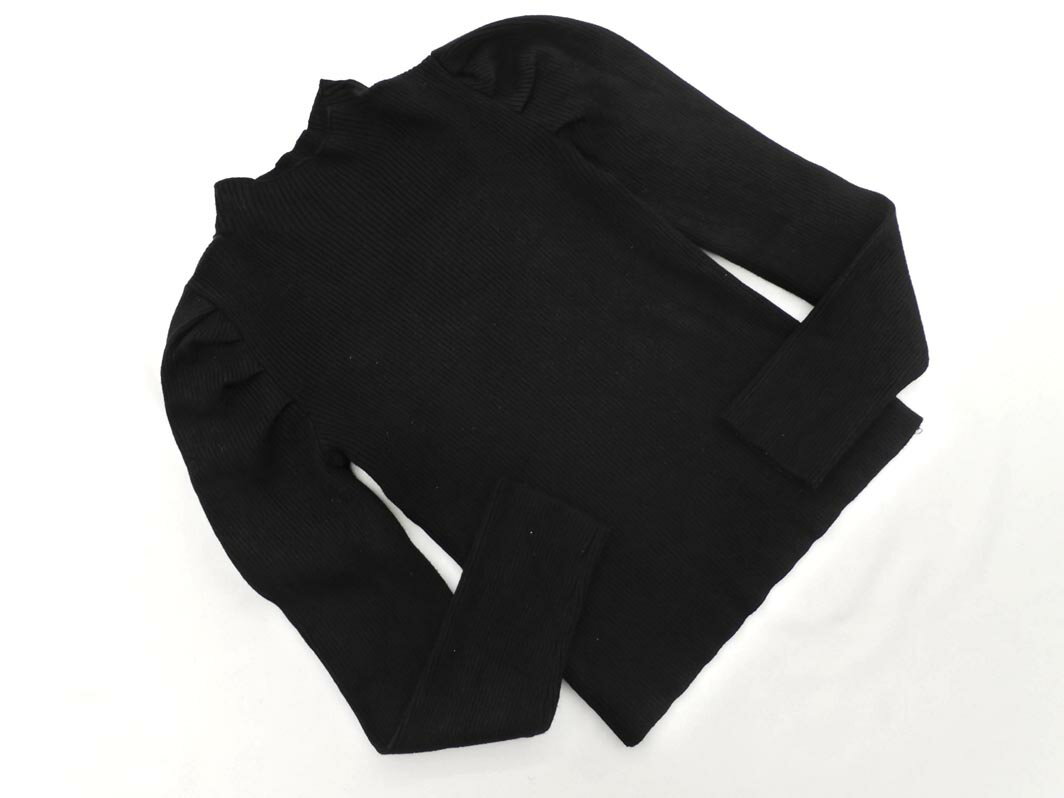 GRL グレイル モックネック リブ ニット セーター sizeM/黒 ■◇ ☆ elb8 レディース【USED】【中古】【古着】【ブランド古着買取・販売ABJ】