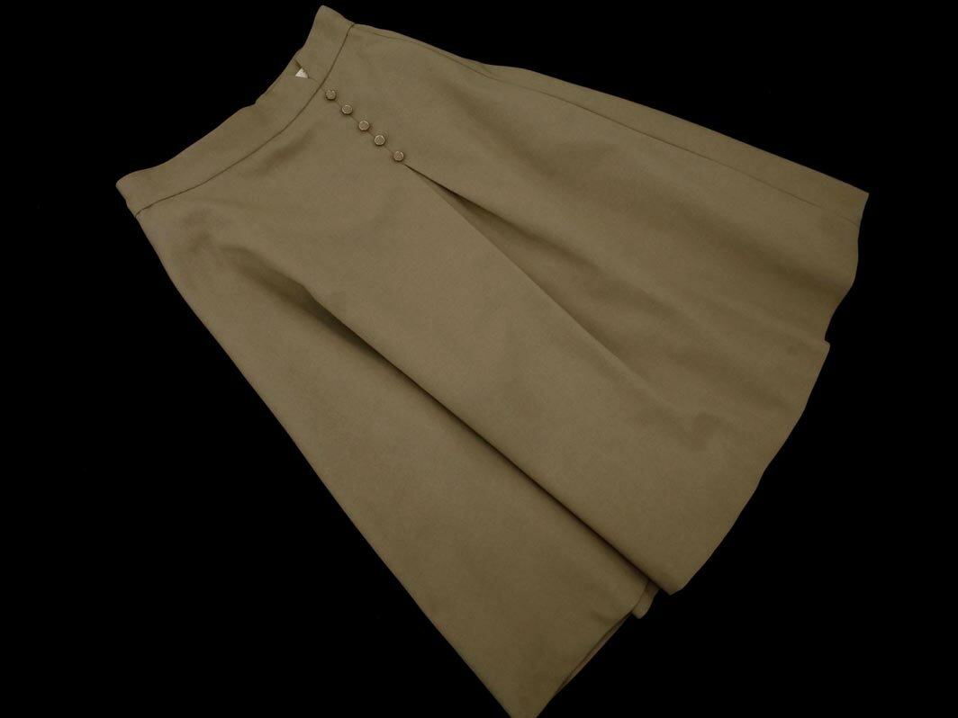 PROPORTION プロポーション ボディドレッシング Aライン 台形 スカート size2/グレージュ ■■ ☆ fdc4 レディース【USED】【中古】【古着】【ブランド古着買取・販売ABJ】