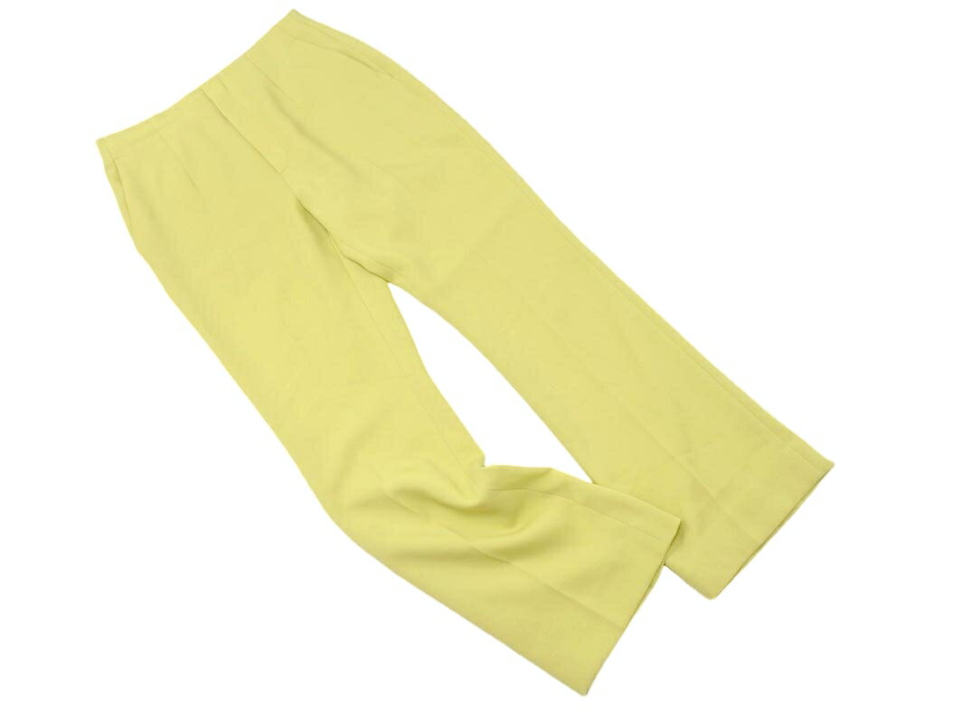UNITED ARROWS ユナイテッドアローズ カラー パンツ size40/黄 ■◇ ☆ gcc3 レディース【USED】【中古】【古着】【ブランド古着買取・販売ABJ】
