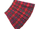 GLOBAL WORK グローバルワーク チェック プリーツ スカート パンツ sizeL(120cm)/赤 ◇■ ☆ elb6 子供服【USED】【中古】【古着】【ブランド古着買取・販売ABJ】