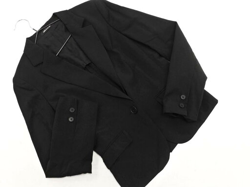 COMME CA DU MODE コム サ デ モード テーラード ジャケット size7/黒 ■◇ ☆ elb9 レディース【USED】【中古】【古着】【ブランド古着買取・販売ABJ】 COMME CA DU MODE コム サ デ モード テーラード ジャケット size7/黒 ■◇ ☆ elb9 レディース【USED】【中古】【古着】【ブランド古着買取・販売ABJ】