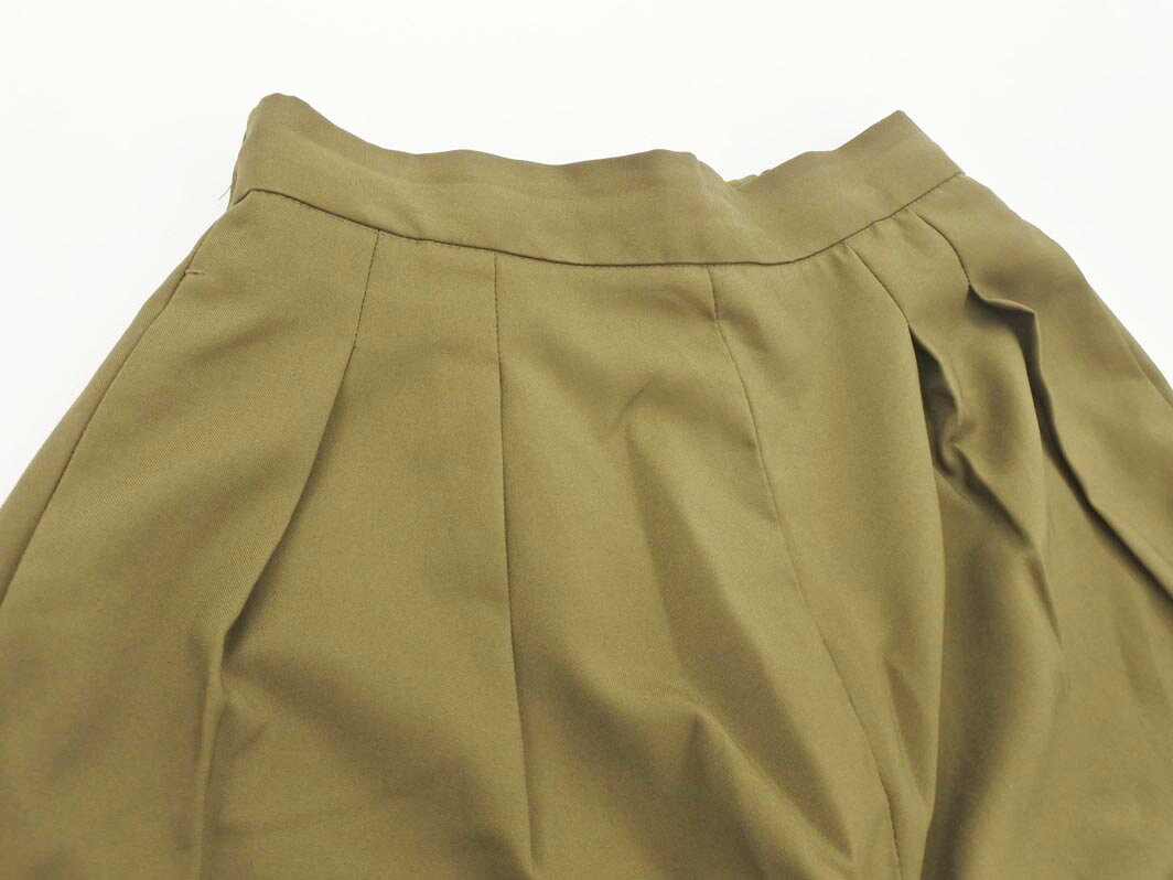 GLOBAL WORK グローバルワーク タック ガウチョ パンツ sizeL/カーキ ■◇ ☆ gdc9 レディース【USED】【中古】【古着】【ブランド古着買取・販売ABJ】 furugi-abj-11161477 ブランド古着ならABJ サンプル画像3
