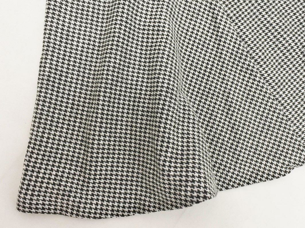 DoCLASSE ドゥクラッセ ウール混 千鳥柄 ワンピース sizeM/グレーx黒 ◇■ ☆ fhc7 レディース【USED】【中古】【古着】【ブランド古着買取・販売ABJ】
