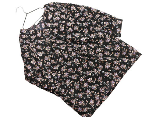 ネコポスOK Willful by lipstar ウィルフルバイリップスター 花柄 ブラウス シャツ size2/黒 ■◇ ☆ feb5 レディース【USED】【中古】【古着】【ブランド古着買取・販売ABJ】 ネコポスOK Willful by lipstar ウィルフルバイリップスター 花柄 ブラウス シャツ size2/黒 ■◇ ☆ feb5 レディース【USED】【中古】【古着】【ブランド古着買取・販売ABJ】