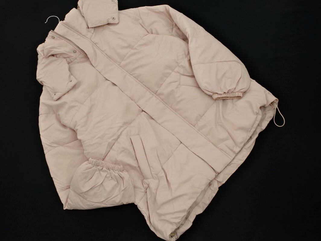 INGNI イング フード 中綿 ジャケット sizeM/ベージュ ◇■ ☆ gac0 レディース【USED】【中古】【古着】【ブランド古着買取・販売ABJ】