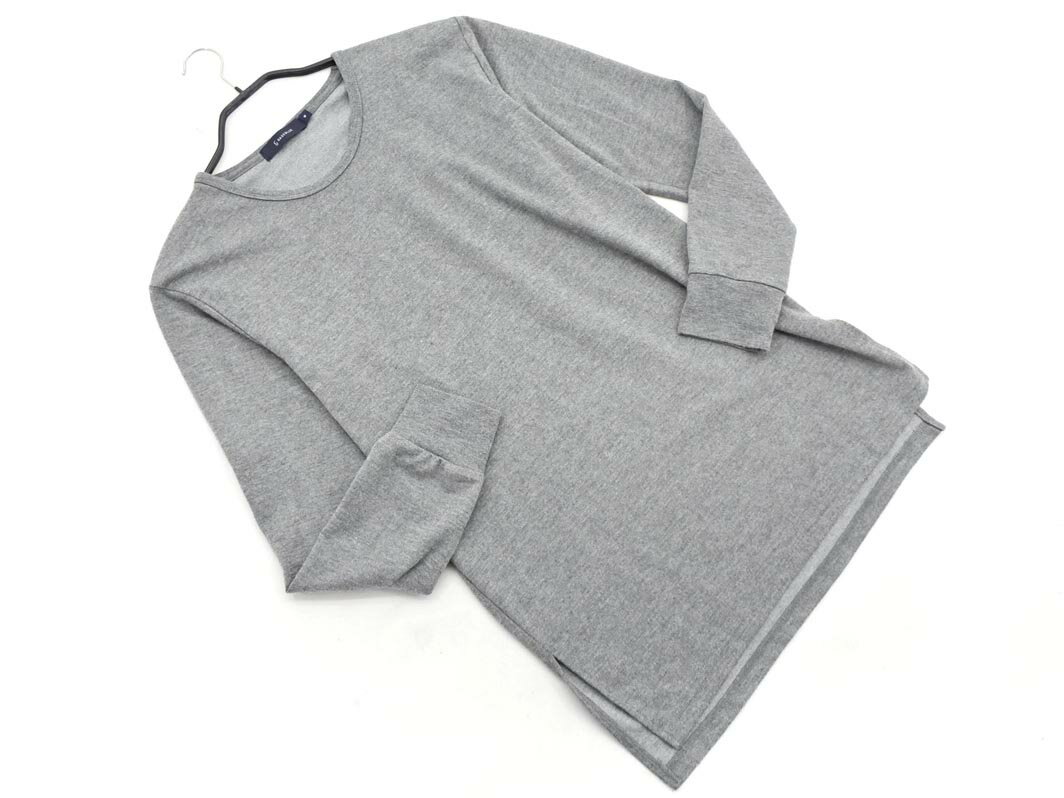 RAGEBLUE レイジブルー ラウンドネック カットソー sizeM/グレー ◇■ ☆ fja8 メンズ【USED】【中古】【古着】【ブランド古着買取・販売ABJ】