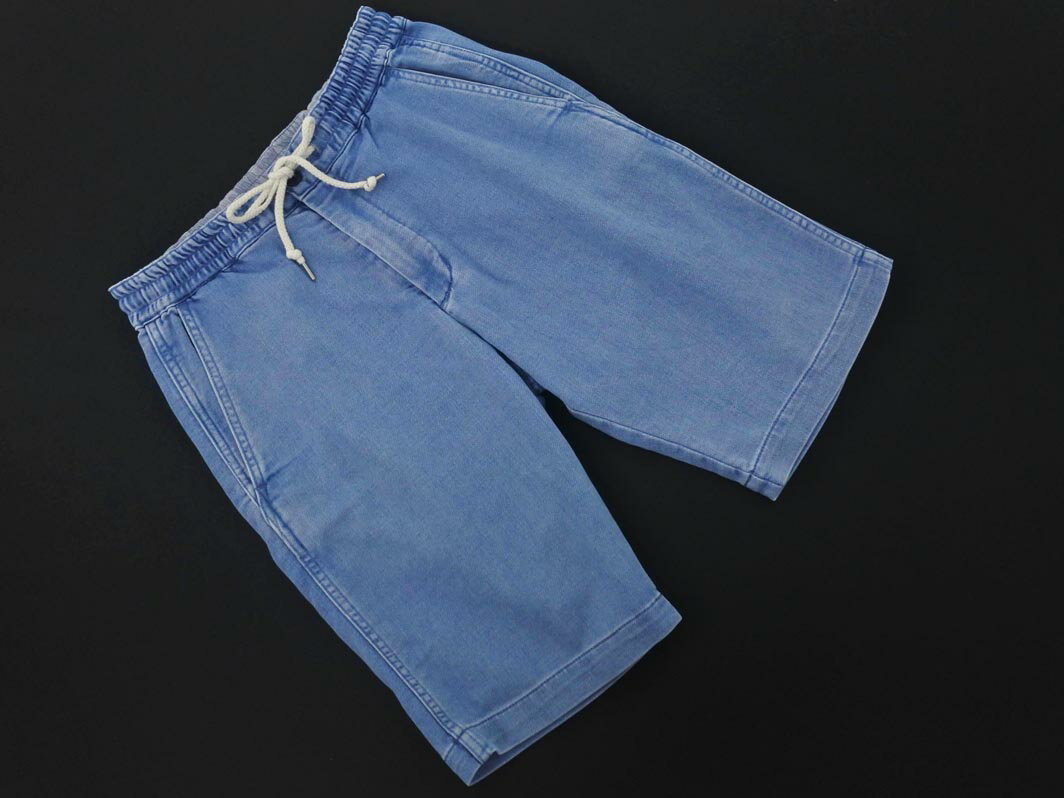 BEAMS HEART ビームスハート ハーフ デニムパンツ sizeS/青 ■◆ ☆ ffc3 メンズ【USED】【中古】【古着】【ブランド古着買取・販売ABJ】