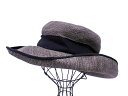 Chapeau d O シャポードオー ストロー ハット size57 5/グレー ■◆ ☆ ffc3 レディース【USED】【中古】【古着】【ブランド古着買取...