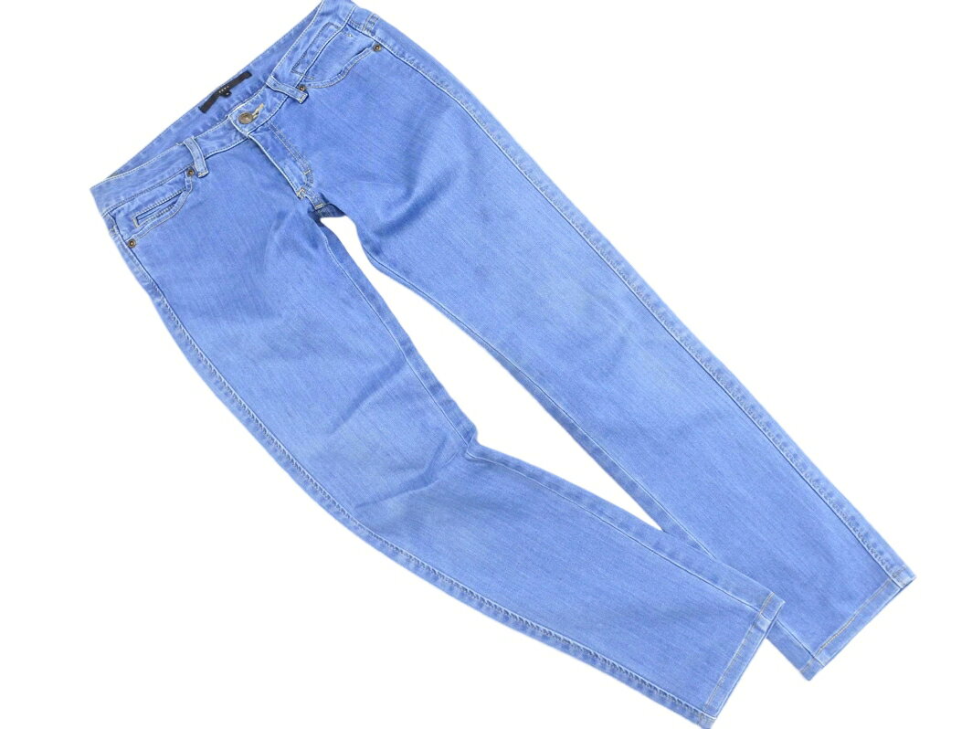 YEVS イーブス スキニー デニムパンツ sizeM/青 ■■ ☆ feb6 レディース【USED】【中古】【古着】【ブランド古着買取・販売ABJ】