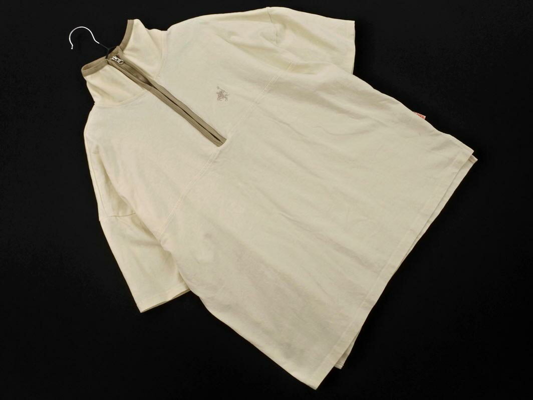 Java ジャバ クラシカルエルフ ハーフジップ ハイネック カットソー sizeS/ベージュ ■◆ ☆ feb4 レディース【USED】【中古】【古着】【ブランド古着買取・販売ABJ】