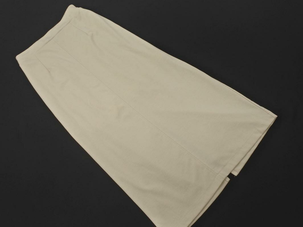 Discoat ディスコート ロング スカート sizeM/アイボリー ■■ ☆ fec2 レディース【USED】【中古】【古着】【ブランド古着買取・販売ABJ...