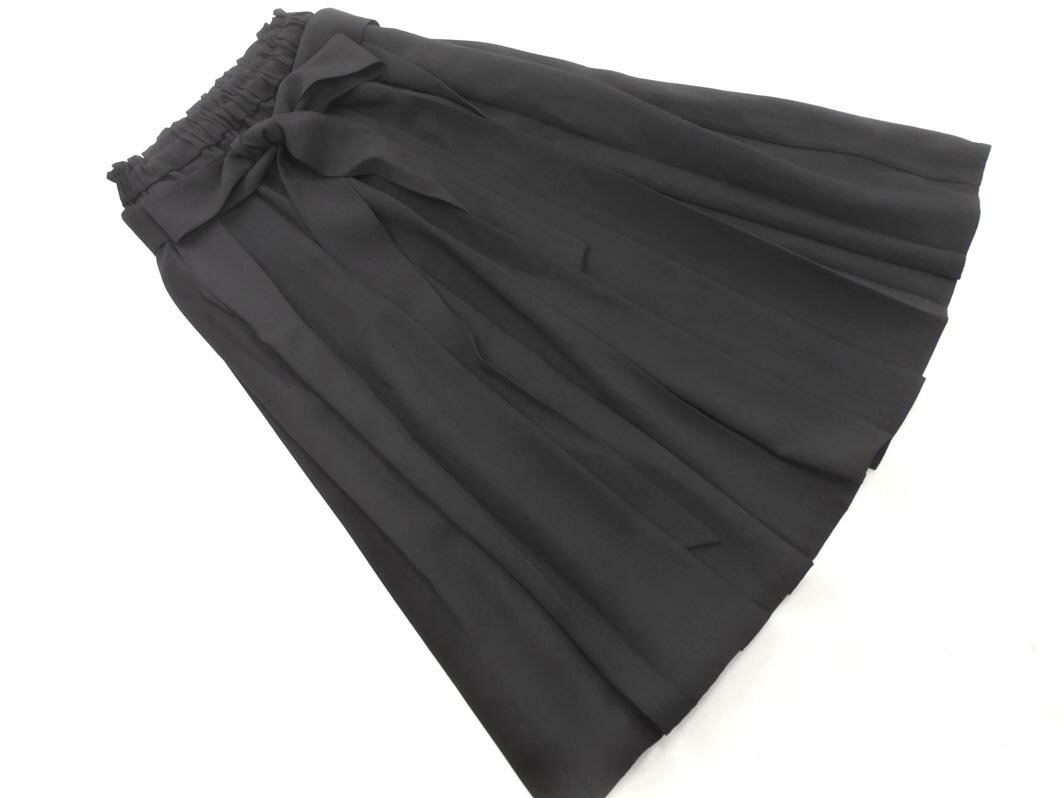 MISAMARU ミサマル 袴 スカート sizeM/黒 ■■ ☆ fjd0 レディース【USED】【中古】【古着】【ブランド古着買取・販売ABJ】