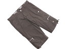 BURBERRY バーバリー ブラックレーベル ノバチェック カーゴ ハーフ パンツ size76/茶 ■◆ ☆ fgc3 メンズ【USED】【中古】【古着】【ブランド古着買取・販売ABJ】