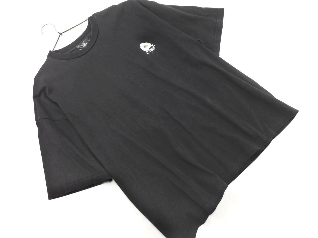 MONO-MART モノマート プリント Tシャツ sizeL/黒 ■◆ ☆ ffb2 メンズ【USED】【中古】【古着】【ブランド古着買取・販売ABJ】