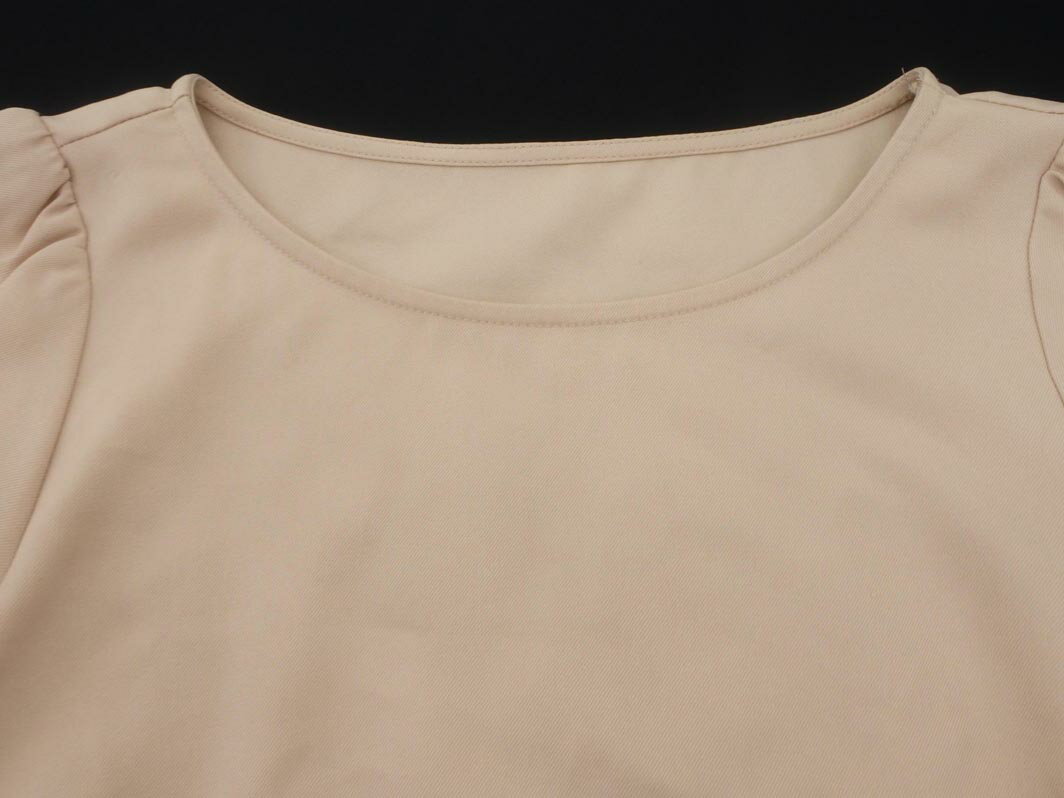 Couture brooch クチュールブローチ ブラウス シャツ size38/ベージュ ■◆ ☆ fga7 レディース【USED】【中古】【古着】【ブランド古着買取・販売ABJ】