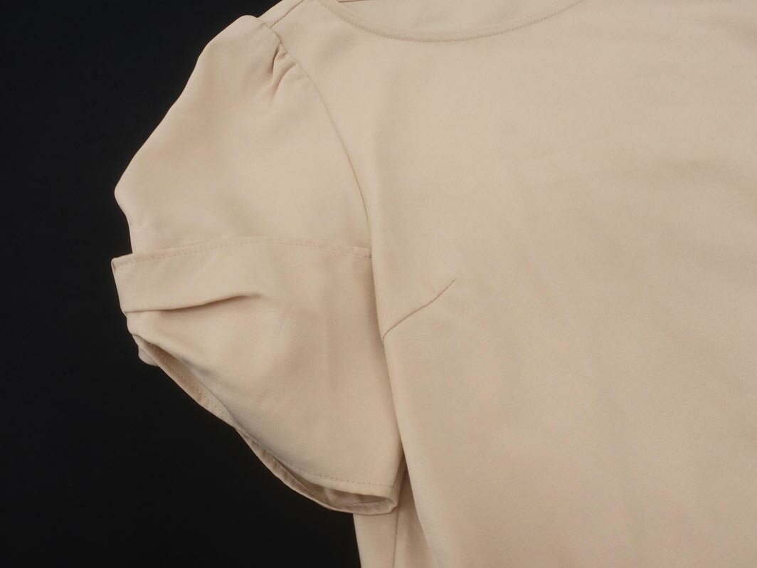 Couture brooch クチュールブローチ ブラウス シャツ size38/ベージュ ■◆ ☆ fga7 レディース【USED】【中古】【古着】【ブランド古着買取・販売ABJ】