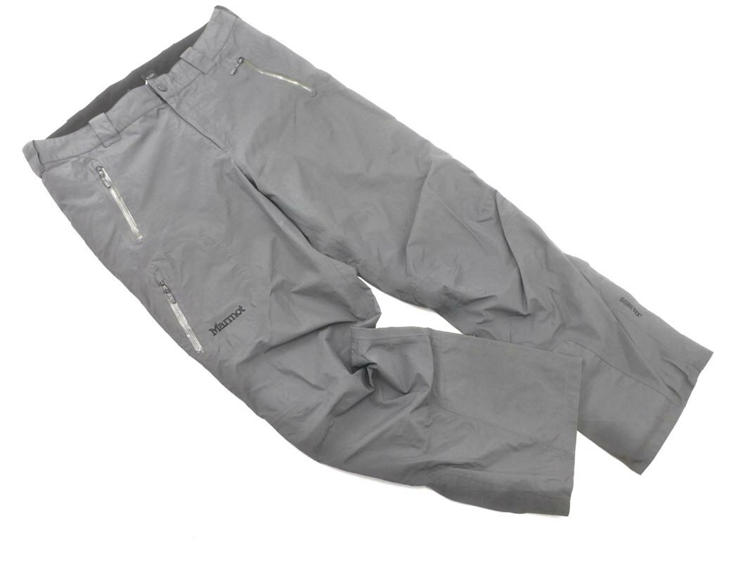Marmot スキーウェア レディース パンツ 美品 MARMOT (マーモット) スキーウェア(パンツ) レディース SIZE S カーキ