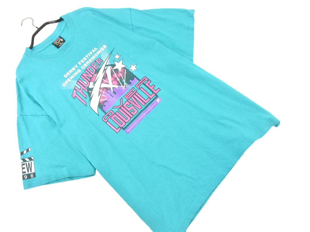 ソフィーズチョイス 90s USA製 ヴィンテージ シングルステッチ THUNDER OVER LOUISVILLE Tシャツ sizeX..
