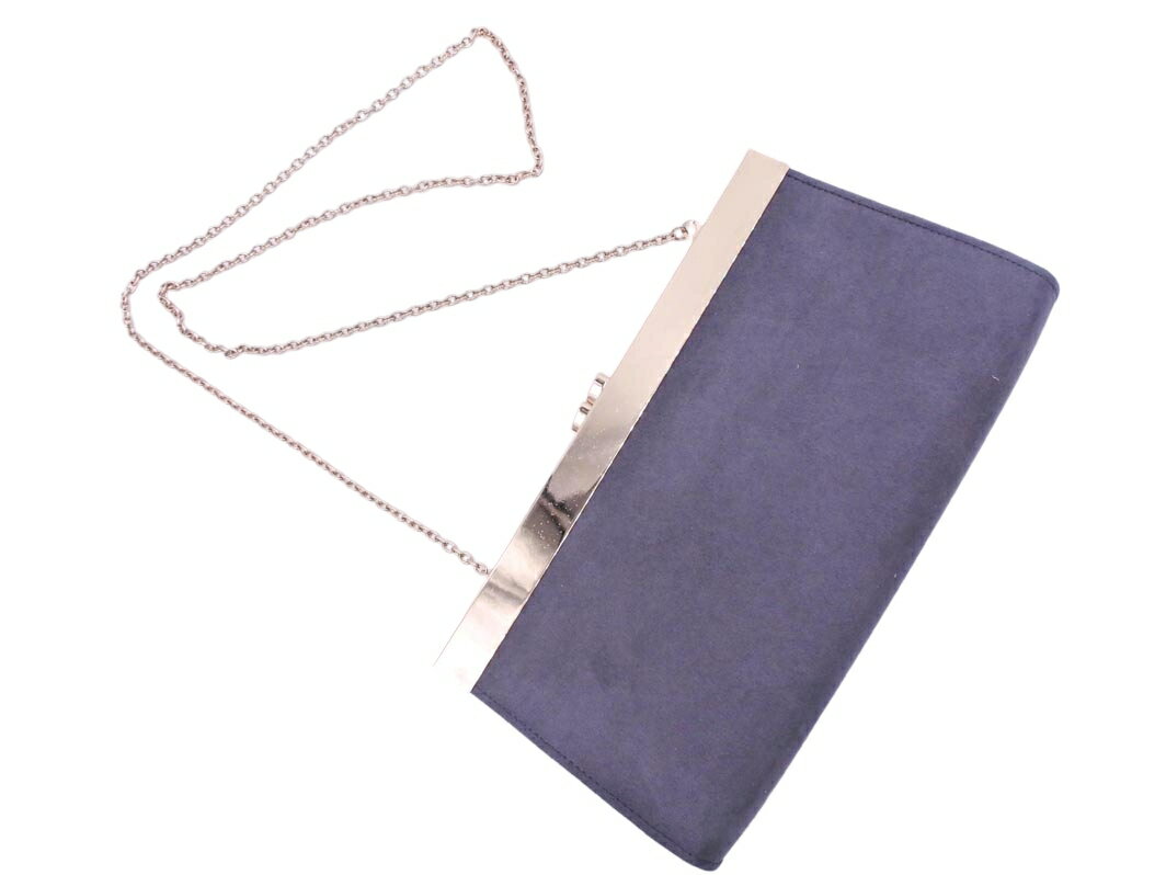 Rouge vif ルージュヴィフ アバハウス 2WAY ハンドバッグ クラッチ バッグ グレー ■■ ☆ fka6 レディース【USED】【中古】【古着】【ブランド古着買取・販売ABJ】(4)