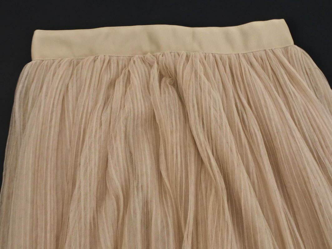 ネコポスOK Mila Owen ミラオーウェン チュール ロング スカート size1/ライトベージュ ■◇ ☆ geb8 レディース【USED】【中古】【古着】【ブランド古着買取・販売ABJ】 furugi-abj-11170488 ブランド古着ならABJ サンプル画像2