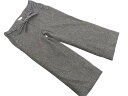 VertDense ヴェールダンス ウール混 リボンベルト付き クロップド パンツ size0/グレー ◇■ ☆ fab6 レディース【USED】【中古】【古着】【ブランド古着買取・販売ABJ】
