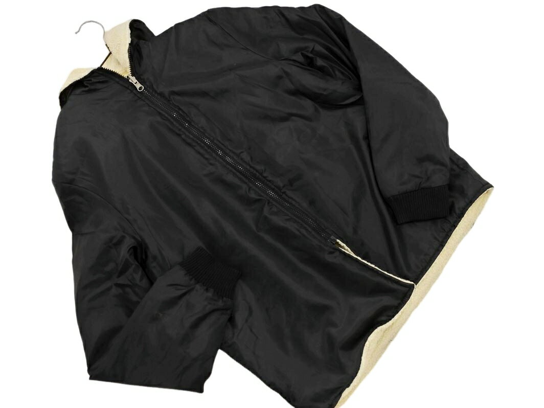 EMMA CLOTHES エマクローズ 裏ボア フーデッド ジャケット sizeM/黒 ◇■ ☆ fab6 レディース【USED】【中古】【古着】【ブランド古着買取・販売ABJ】
