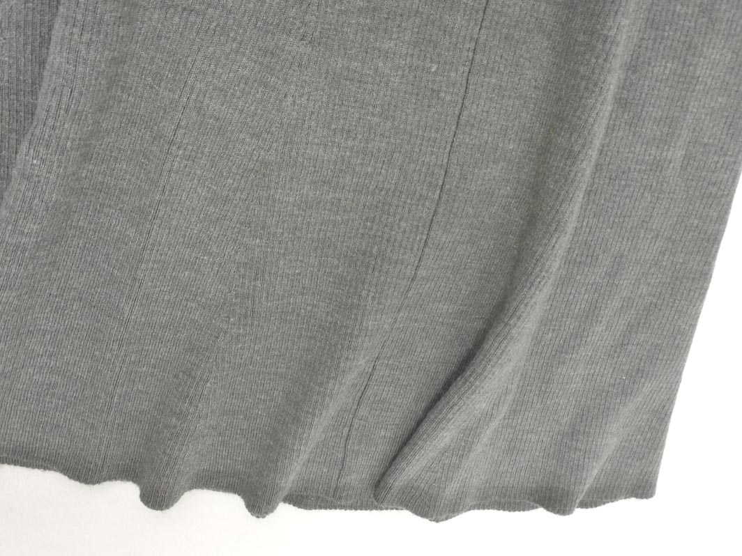 Mila Owen ミラオーウェン ウール混 ニット フレア スカート size1/グレー ◇■ ☆ fla8 レディース【USED】【中古】【古着】【ブランド古着買取・販売ABJ】 furugi-abj-11086306 ブランド古着ならABJ サンプル画像2