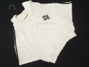 GRL グレイル 半袖 ジップアップ パーカー sizeF/白 ■◆ ☆ fgb4 レディース【USED】【中古】【古着】【ブランド古着買取・販売ABJ】