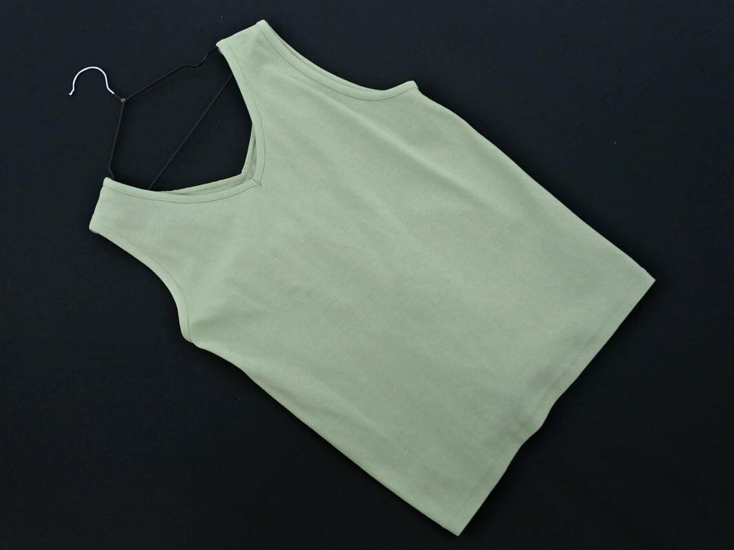 新品 AZUL BY MOUSSY アズールバイマウジー 切替 レース タンクトップ sizeM/ミント ■◆ ☆ gfb9 レディース【USED】【中古】【古着】【ブランド古着買取・販売ABJ】